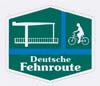 Aufkleber Radweg Deutsche Fehnroute (4x3,5cm)