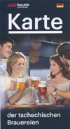 Karte der tschechischen Brauereien - Czech Republic