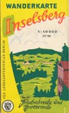 DDR-Wanderkarte Inselsberg M 1:40.000
