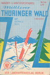 DDR Wander- und Wintersportkarte Mittlerer Thüringer Wald mit Gotha u. Suhl, M 1:50.000 (ca. 1965)