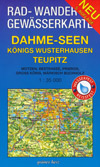 Rad- und Wanderkarte + Gewässerkarte Dahme-Seen