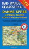 Rad- und Wanderkarte + Gewässerkarte Dahme-Spree