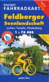 Pocket Fahrradkarte Feldberger Seenlandschaft, Lychen, Templin, Fürstenberg M 1:75.000