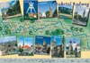 Postkarte Ruhrtalradweg mit Flussverlauf Winterberg-Duisburg