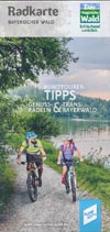 Radkarte Bayrischer Wald - Rundtouren Tipps, Genuss-Radeln