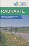 Radkarte Frankens Mehr Region, Radnetz, Themenrunden und Fernradwege