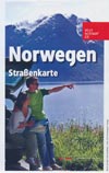 Straßenkarte Norwegen