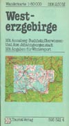 DDR-Wanderkarte Westerzgebirge M 1:50.000