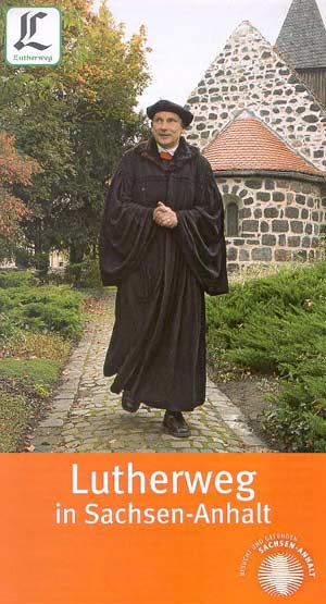 Lutherweg in Sachsen-Anhalt (Mansfeld-Lutherstadt, Lutherstadt Eisleben, Halle, Bitterfeld, Lutherstadt Wittenberg...)