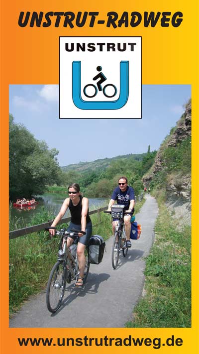 Unstrut-Radweg in Th&uuml;ringen und Sachsen-Anhalt, Flyer