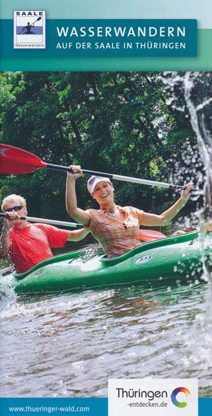 Wasserwandern auf der Saale in Th&uuml;ringen